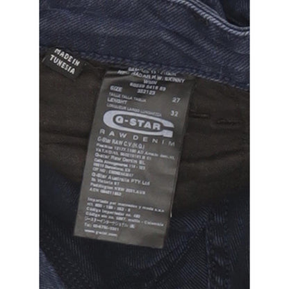 G-Star New Radar Women Blue Skinny Slim Stretch Jeans W27 L32