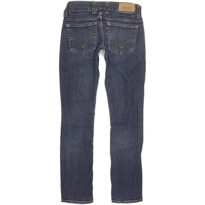 Levi's Women Blue Straight Slim Stretch Jeans W27 L29