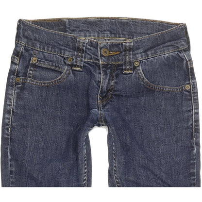 Levi's Women Blue Straight Slim Stretch Jeans W27 L29