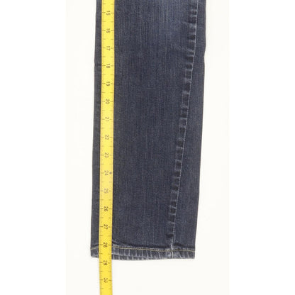 Levi's Women Blue Straight Slim Stretch Jeans W27 L29