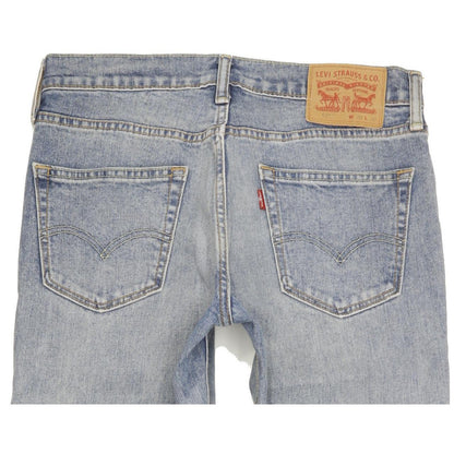 Levi's 511 Men Blue Straight Slim Jeans W30 L30