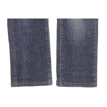 G-Star 3301 Women Blue Straight Slim Stretch Jeans W26 L28