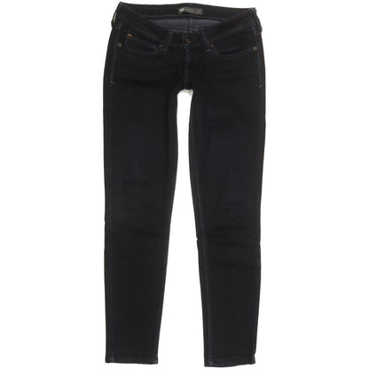 Levi's Slight Curve Women Black Skinny Slim Stretch Jeans W27 L29
