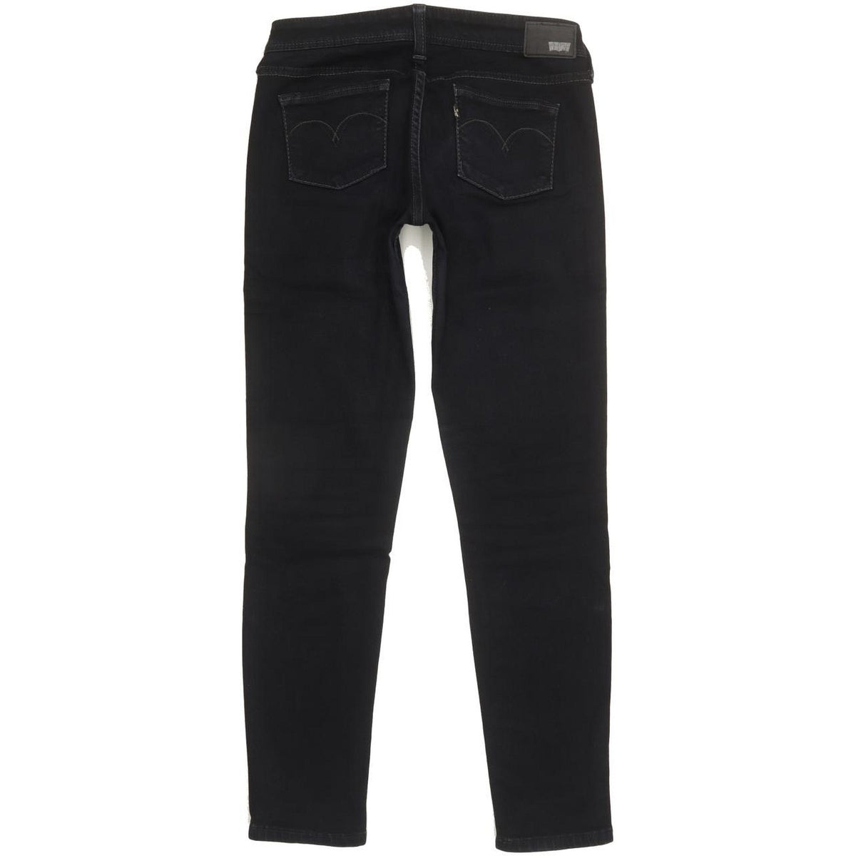 Levi's Slight Curve Women Black Skinny Slim Stretch Jeans W27 L29
