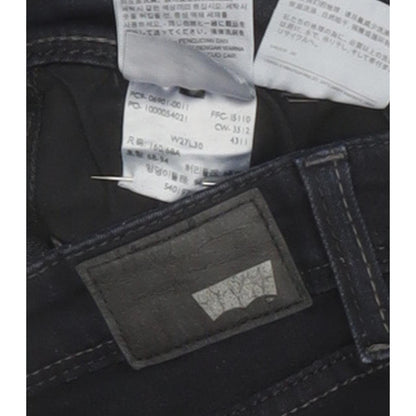 Levi's Slight Curve Women Black Skinny Slim Stretch Jeans W27 L29