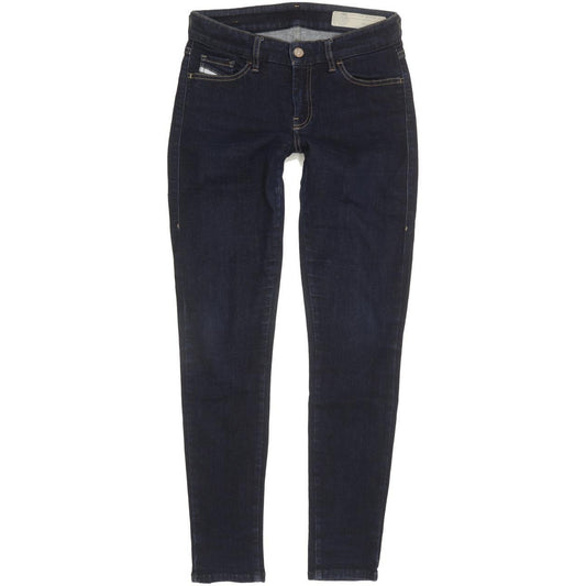 Diesel Slandy 0813C Women Navy Skinny Slim Stretch Jeans W28 L28