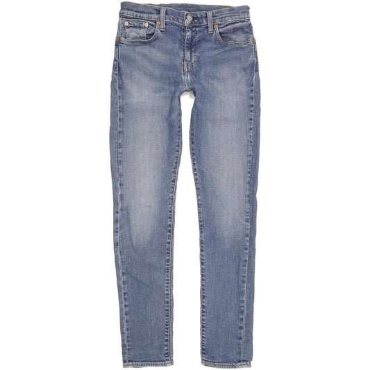 Levi's 512 Men Blue Tapered Slim Stretch Jeans W30 L32
