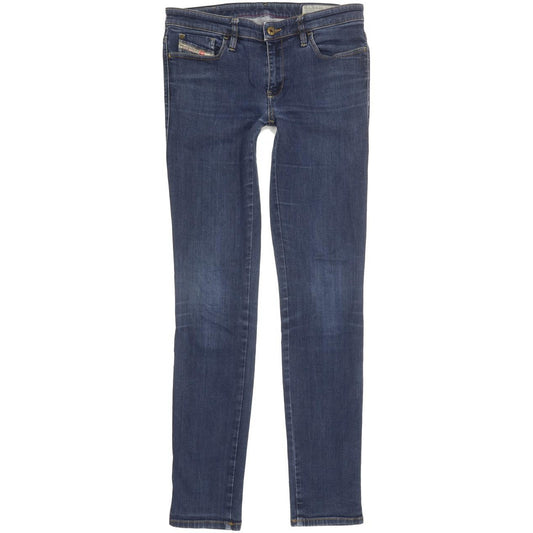 Diesel Skinzee 0813C Women Blue Skinny Slim Stretch Jeans W30 L31