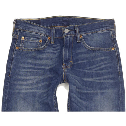 Levi's 511 Men Blue Straight Slim Stretch Jeans W29 L31
