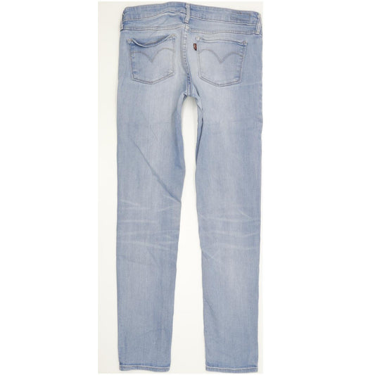 Levi's Slight Curve Women Blue Skinny Slim Stretch Jeans W28 L30