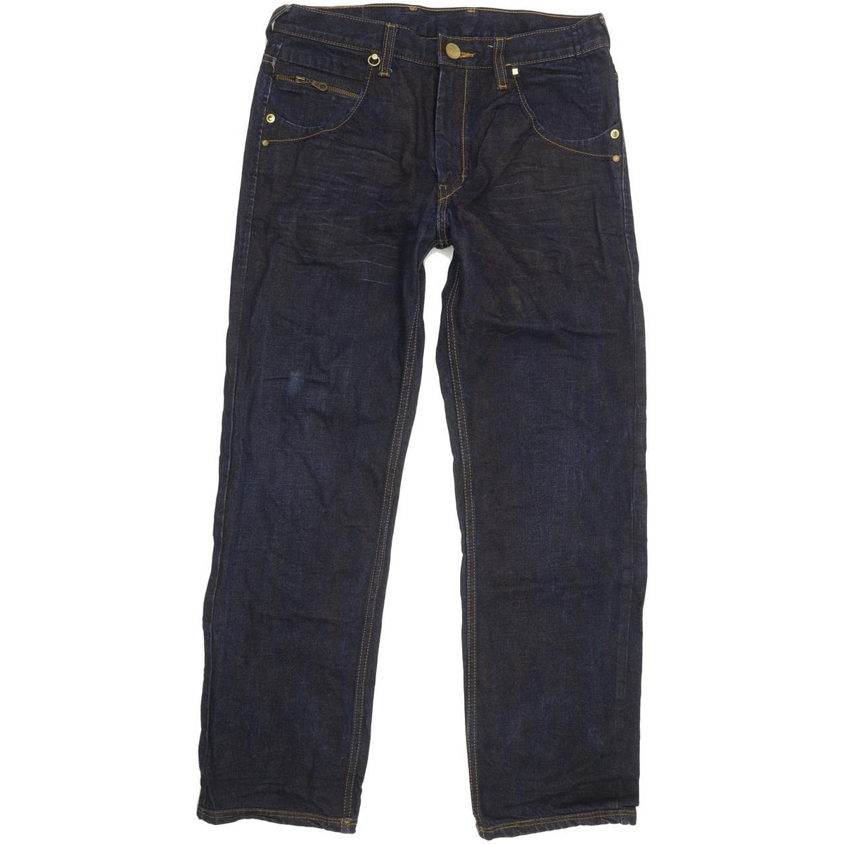 Levi's Men Navy Straight Regular Jeans W33 L29