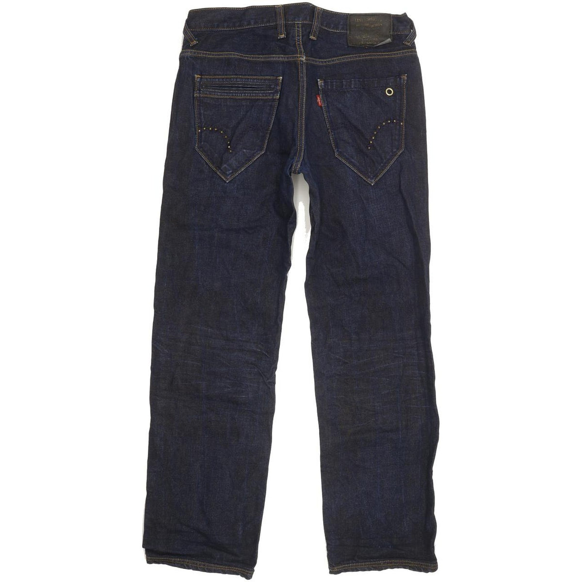 Levi's Men Navy Straight Regular Jeans W33 L29