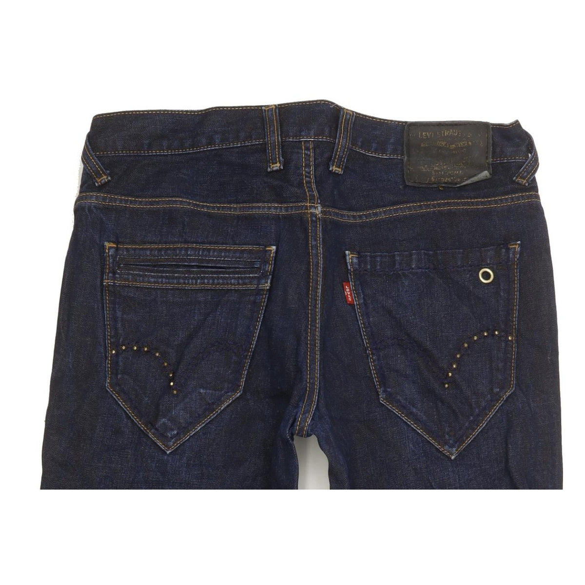 Levi's Men Navy Straight Regular Jeans W33 L29