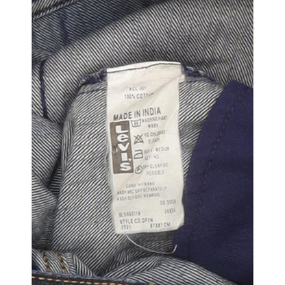 Levi's Men Navy Straight Regular Jeans W33 L29