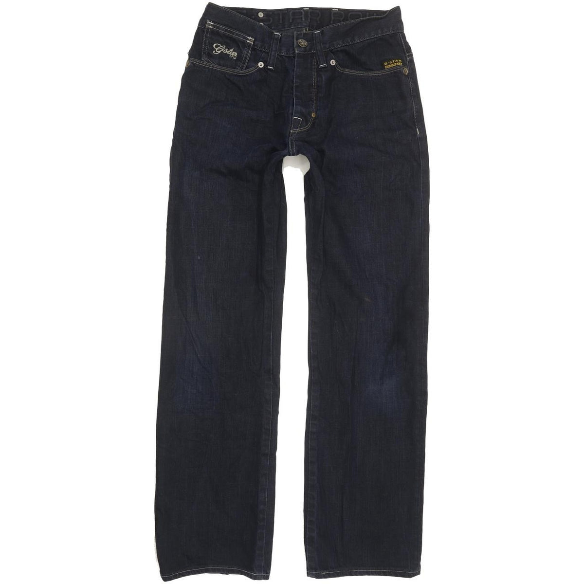 G-Star Coder Men Navy Straight Regular Jeans W29 L30