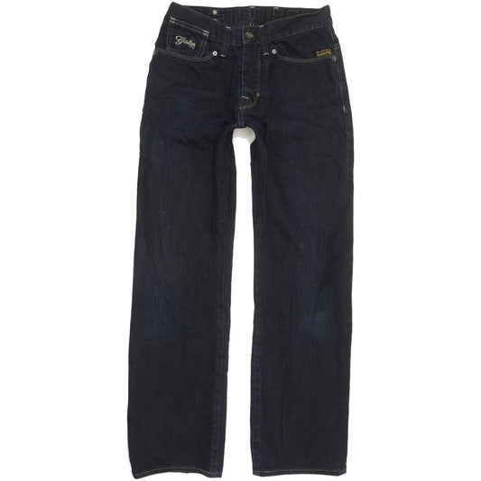G-Star Coder Men Navy Straight Regular Jeans W29 L30