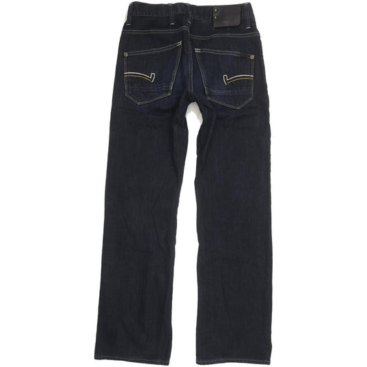 G-Star Coder Men Navy Straight Regular Jeans W29 L30