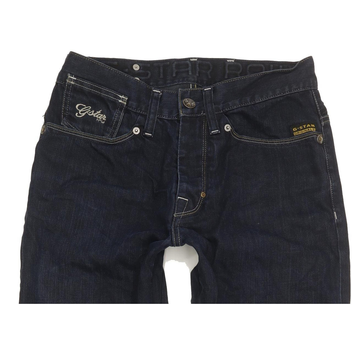 G-Star Coder Men Navy Straight Regular Jeans W29 L30