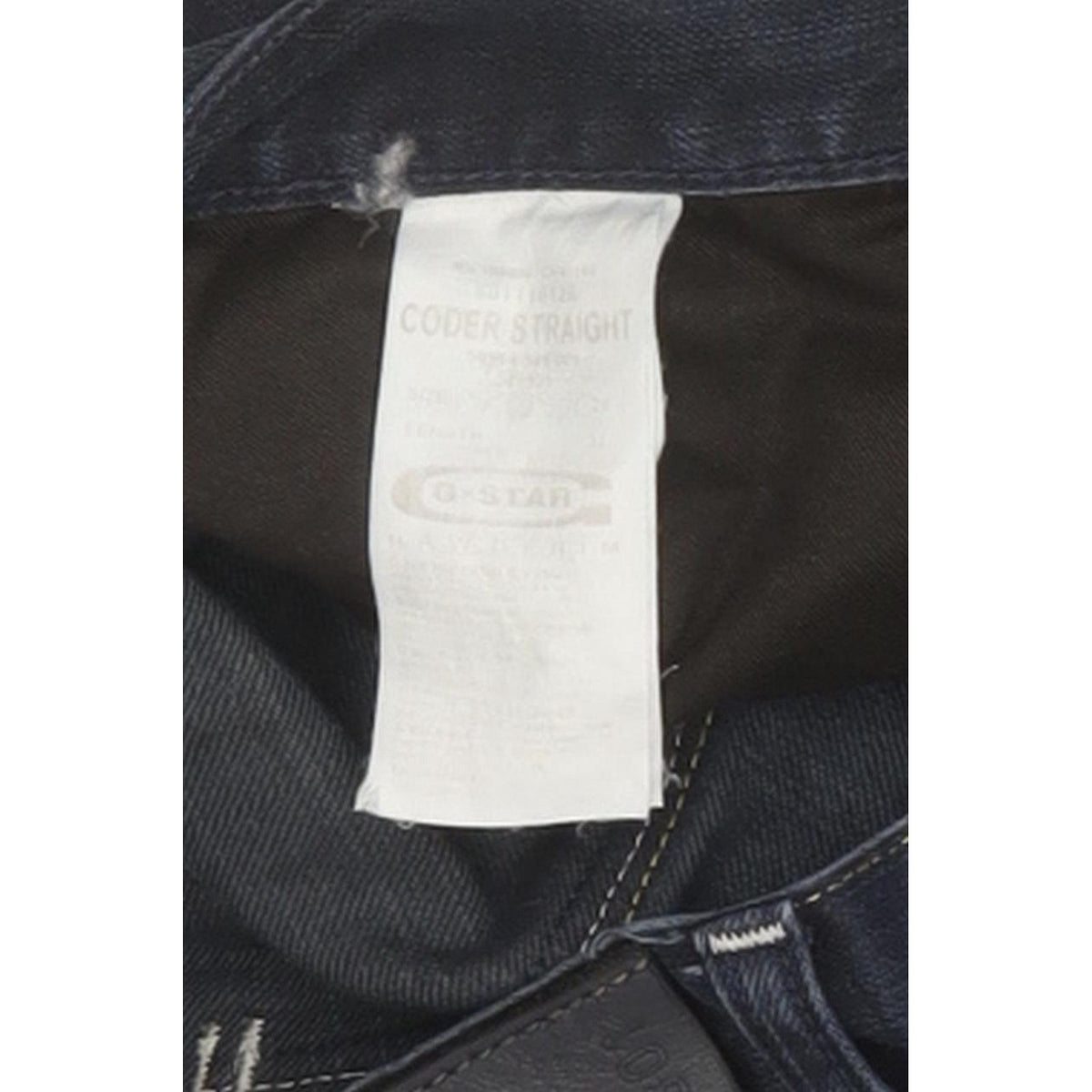 G-Star Coder Men Navy Straight Regular Jeans W29 L30