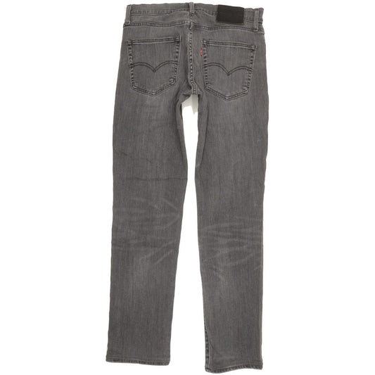 Levi's 511 Men Grey Straight Slim Stretch Jeans W31 L31
