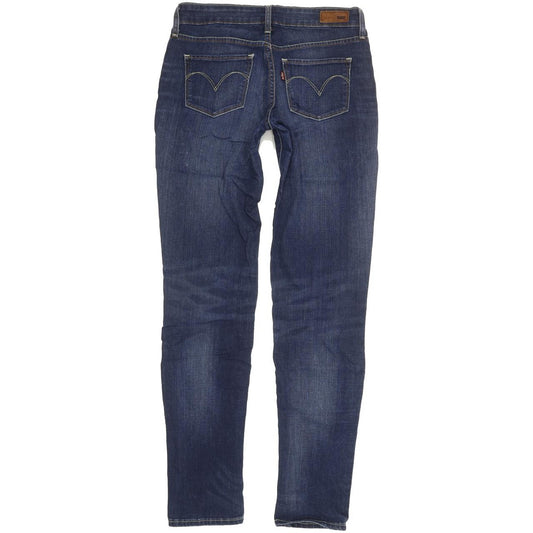 Levi's Slight Curve Women Blue Skinny Slim Stretch Jeans W25 L31