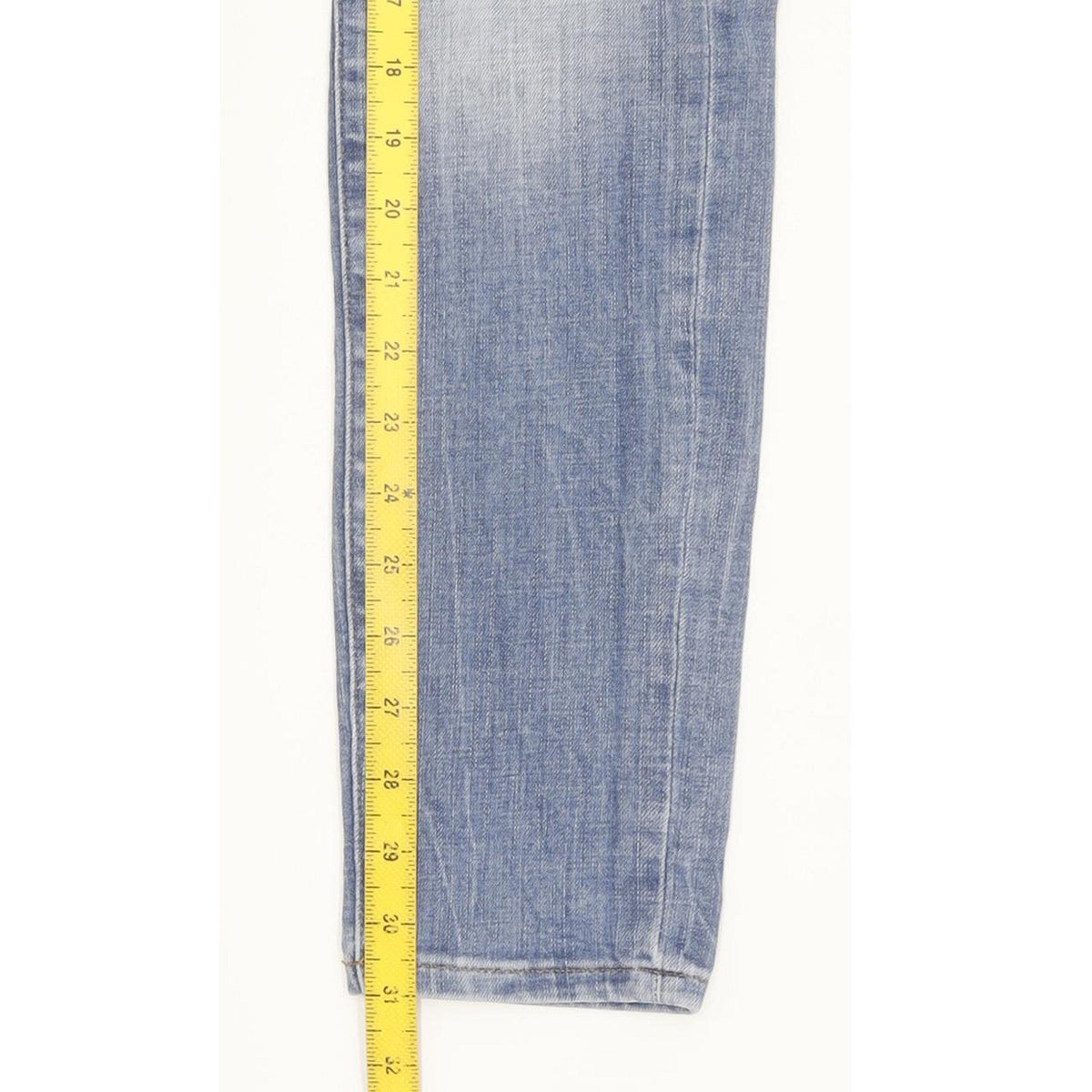 G-Star Lynn Mid Women Blue Skinny Slim Stretch Jeans W26 L31