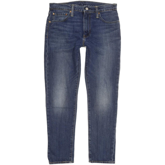 Levi's 512 Men Blue Tapered Slim Stretch Jeans W33 L29