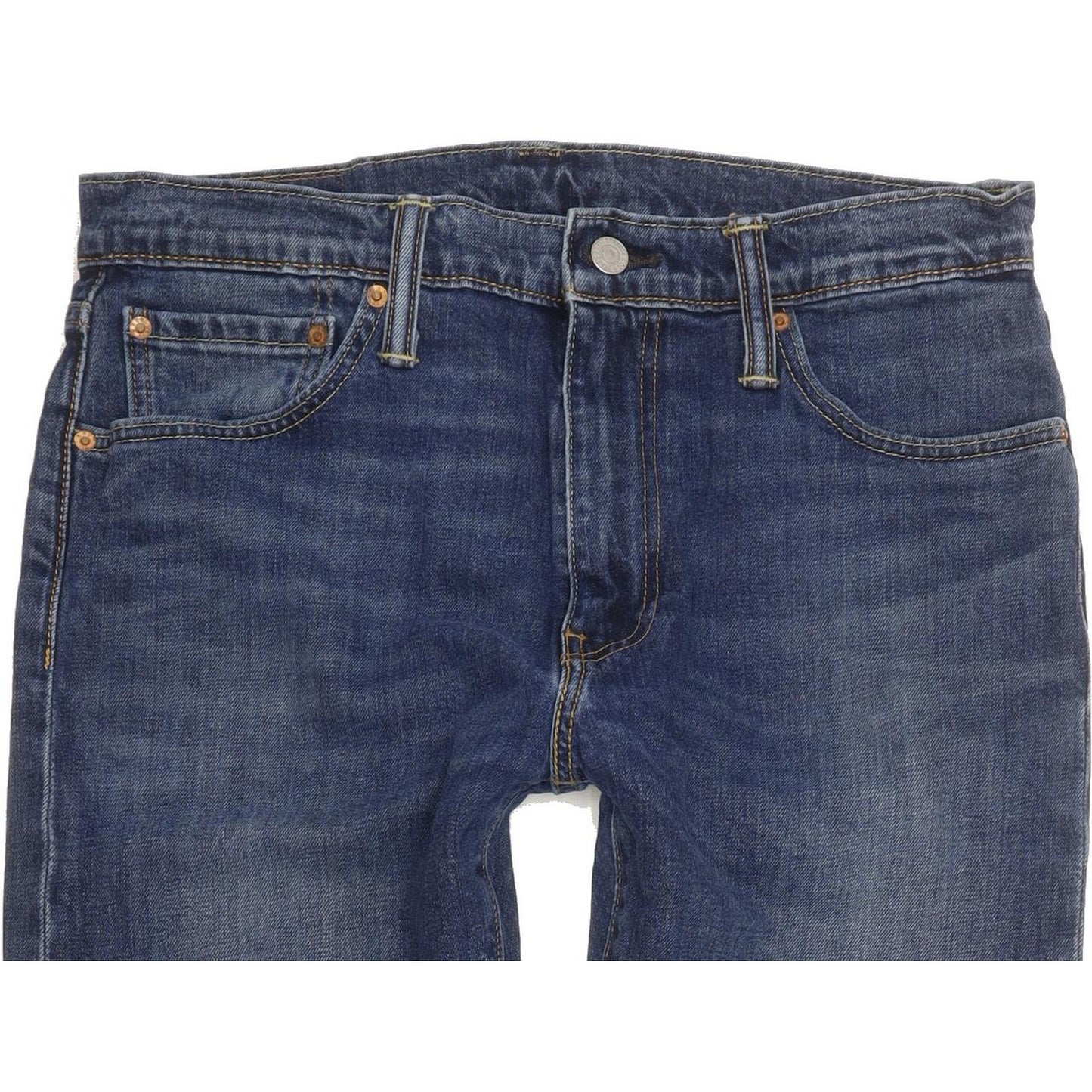 Levi's 512 Men Blue Tapered Slim Stretch Jeans W33 L29