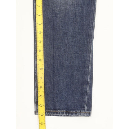 Levi's 512 Men Blue Tapered Slim Stretch Jeans W33 L29