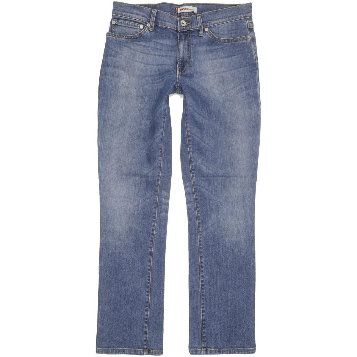 Levi's 528 Women Blue Straight Slim Stretch Jeans W30 L30