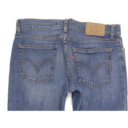 Levi's 528 Women Blue Straight Slim Stretch Jeans W30 L30