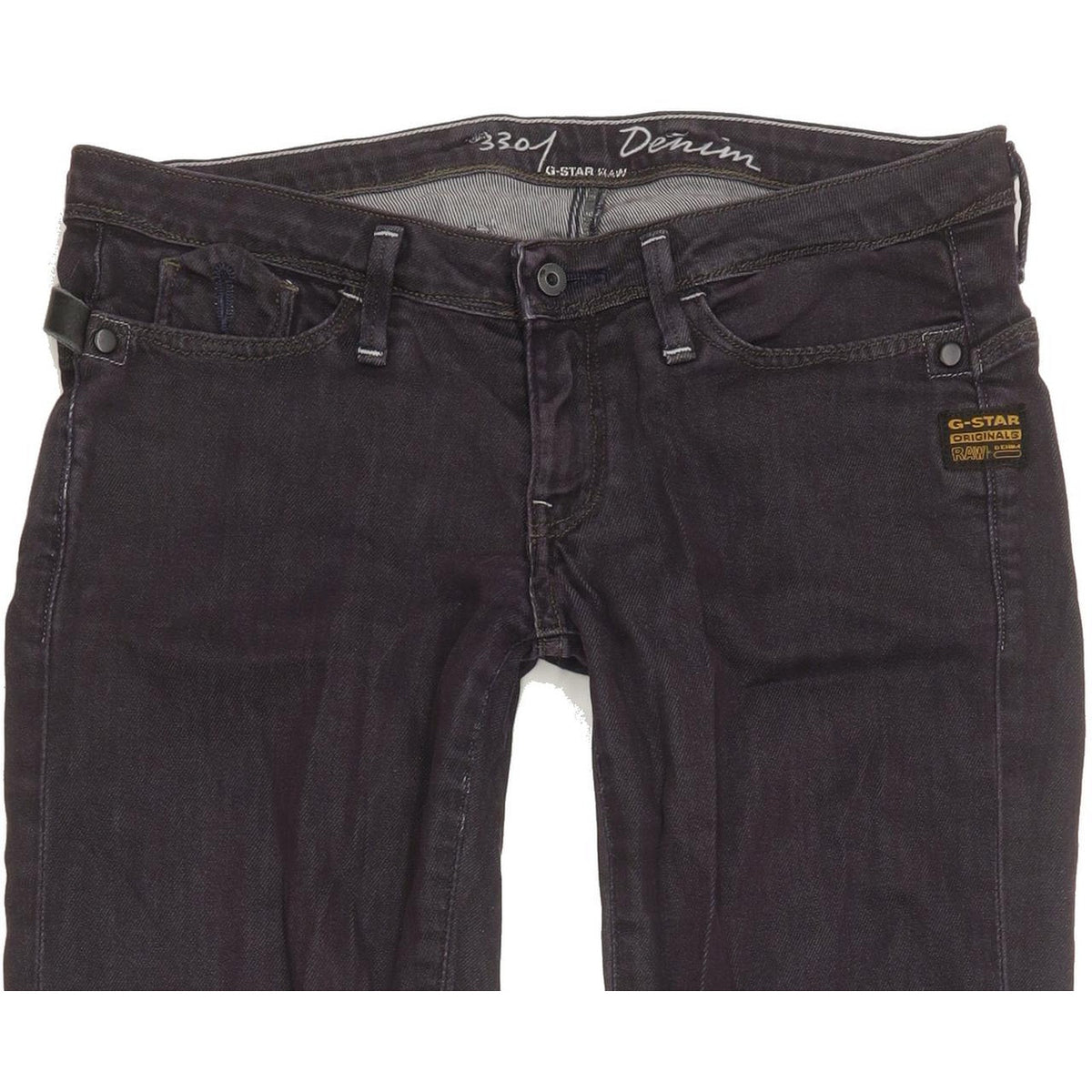 G-Star Micro Midge Women Navy Skinny Slim Stretch Jeans W27 L30