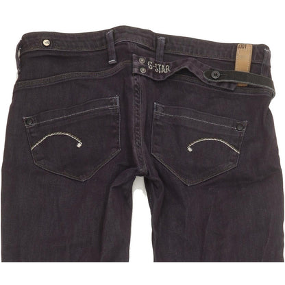 G-Star Micro Midge Women Navy Skinny Slim Stretch Jeans W27 L30