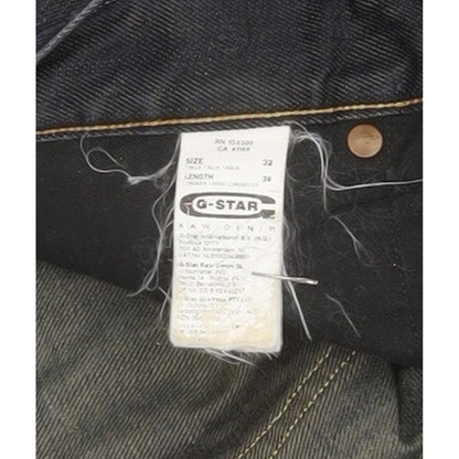 G-Star Men Blue Straight Regular Jeans W32 L35