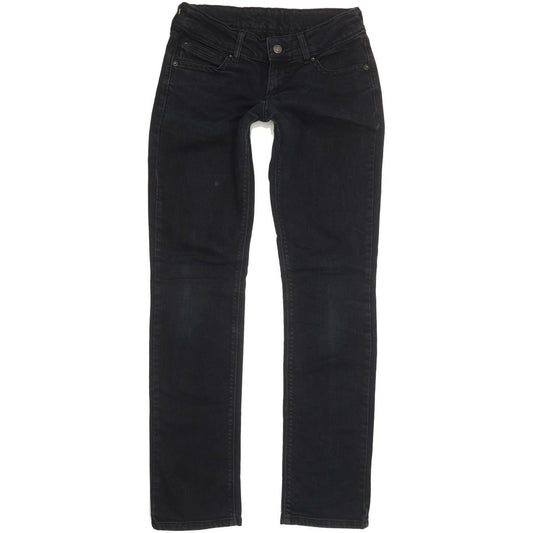 Levi's 571 Women Black Straight Slim Jeans W29 L31