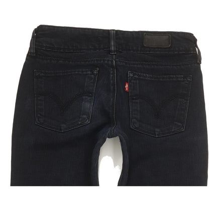 Levi's 571 Women Black Straight Slim Jeans W29 L31