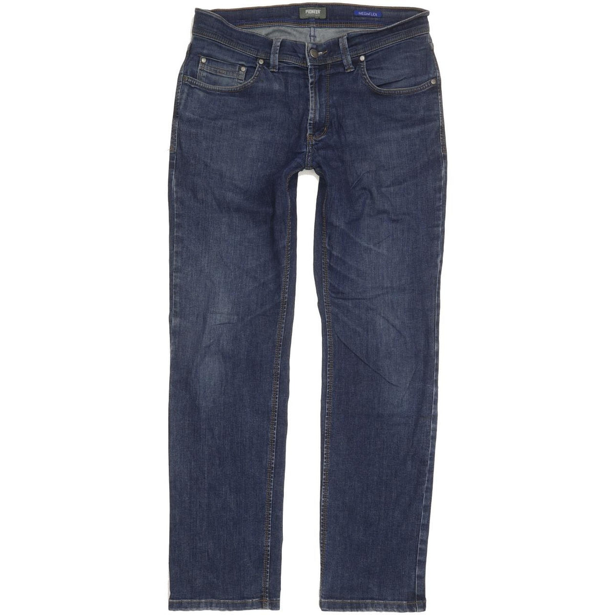 Pioneer Rando Men Blue Straight Regular Stretch Jeans W33 L30