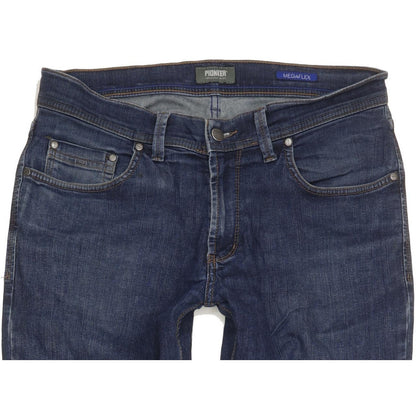 Pioneer Rando Men Blue Straight Regular Stretch Jeans W33 L30