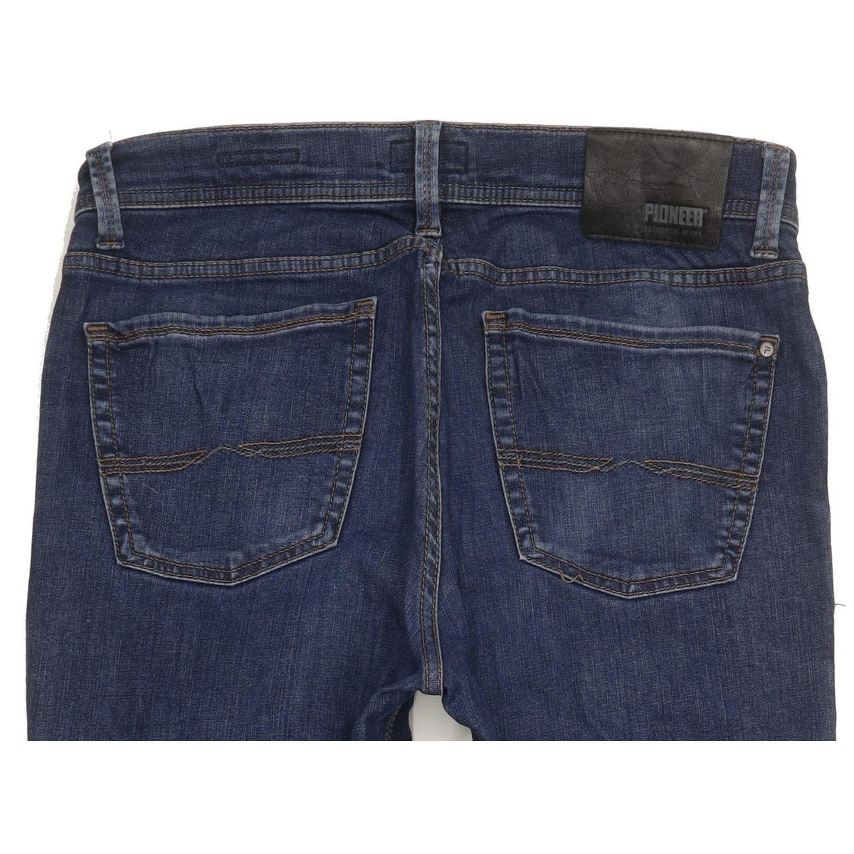 Pioneer Rando Men Blue Straight Regular Stretch Jeans W33 L30