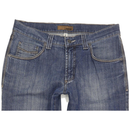 Pioneer Rando Men Blue Straight Regular Stretch Jeans W33 L32