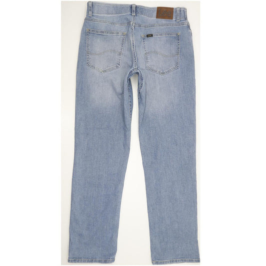 Lee Women Blue Tapered Regular Jeans W32 L31