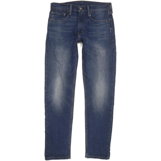 Levi's 512 Men Blue Tapered Slim Stretch Jeans W32 L31