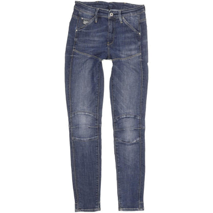 G-Star 5620 Ultra High Women Blue Skinny Slim Stretch Jeans W27 L30