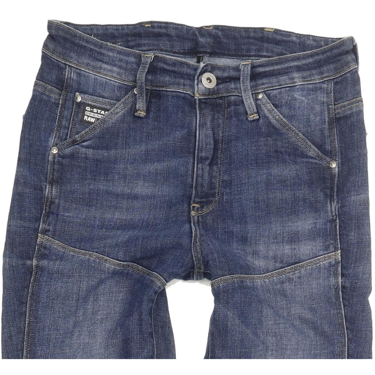 G-Star 5620 Ultra High Women Blue Skinny Slim Stretch Jeans W27 L30
