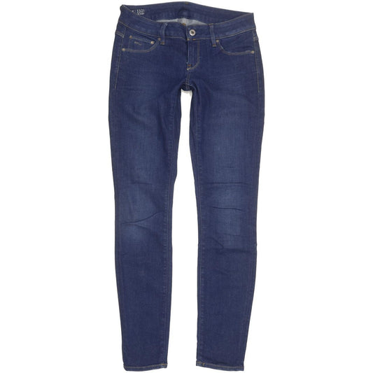 G-Star 3301 Women Blue Skinny Slim Stretch Jeans W27 L30