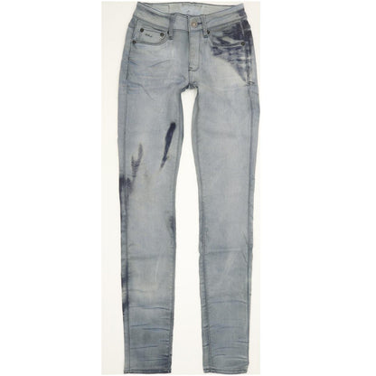G-Star 3301 High Women Grey Skinny Slim Stretch Jeans W26 L32
