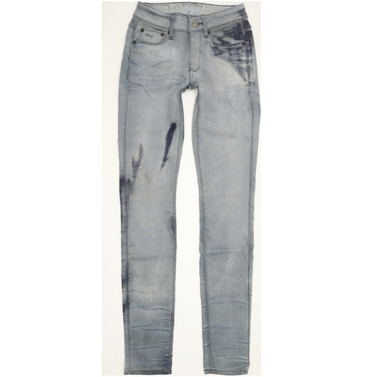 G-Star 3301 High Women Grey Skinny Slim Stretch Jeans W26 L32