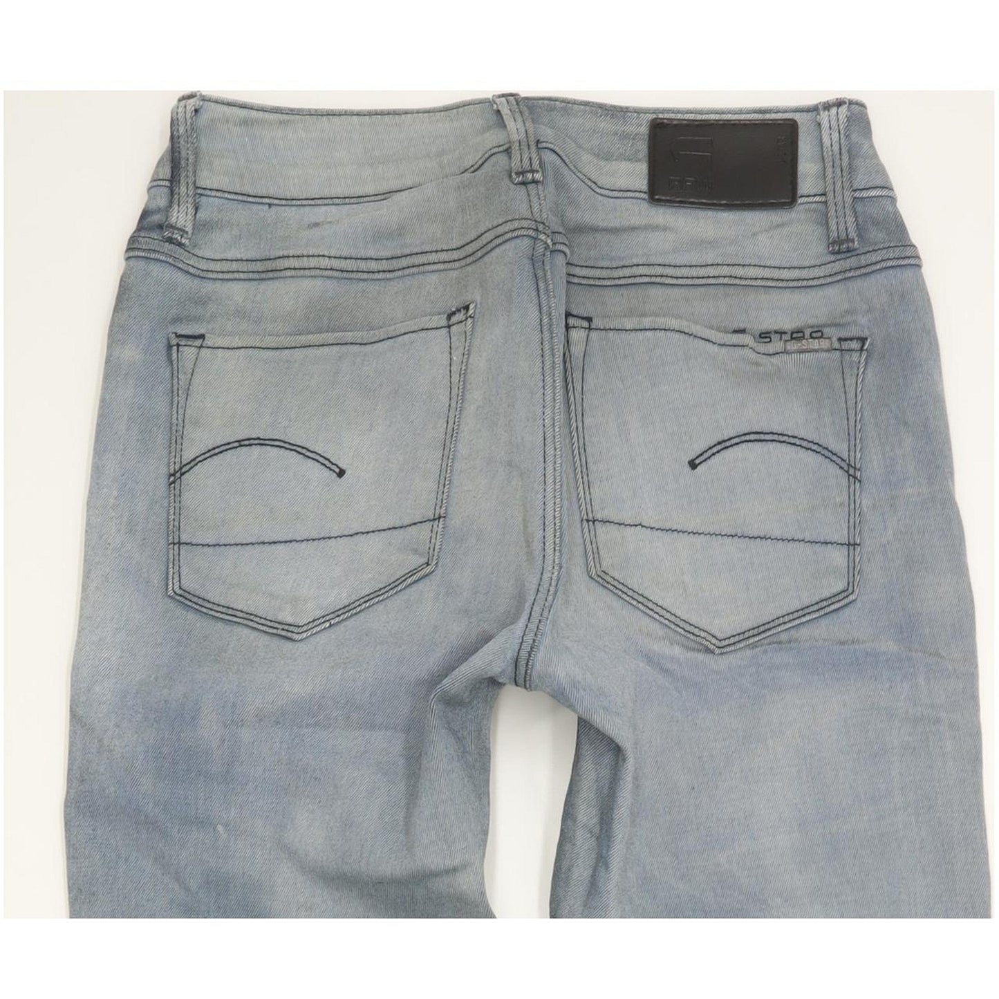 G-Star 3301 High Women Grey Skinny Slim Stretch Jeans W26 L32