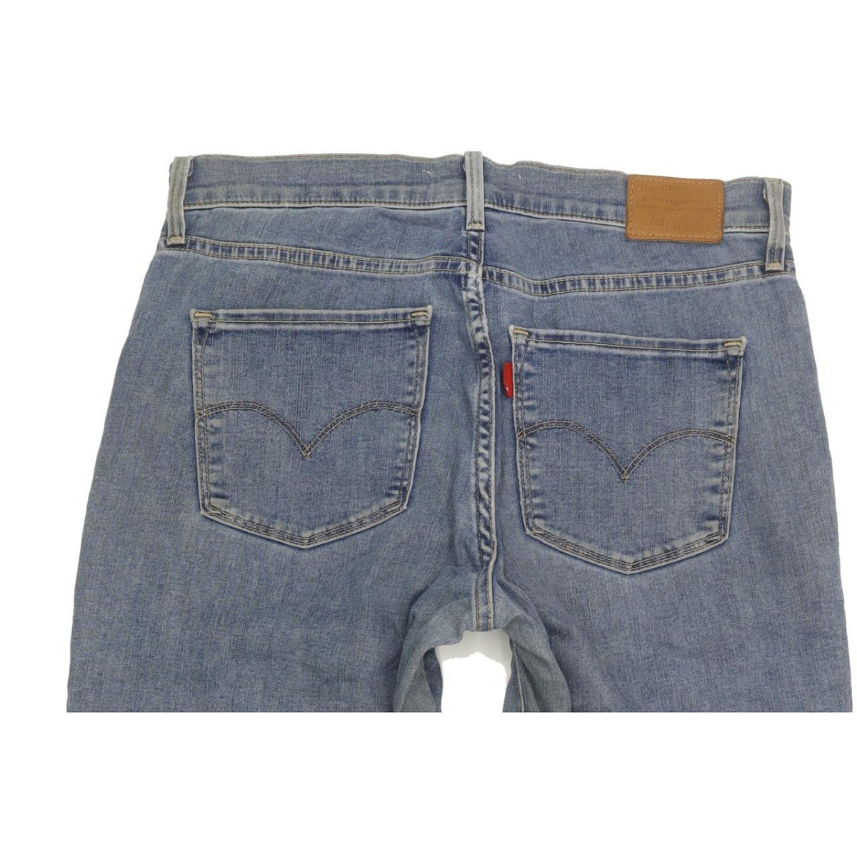 Levi's 314 Shaping Women Blue Straight Slim Stretch Jeans W28 L32