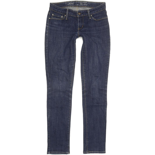 Levi's Demi Curve Women Blue Skinny Slim Stretch Jeans W26 L30